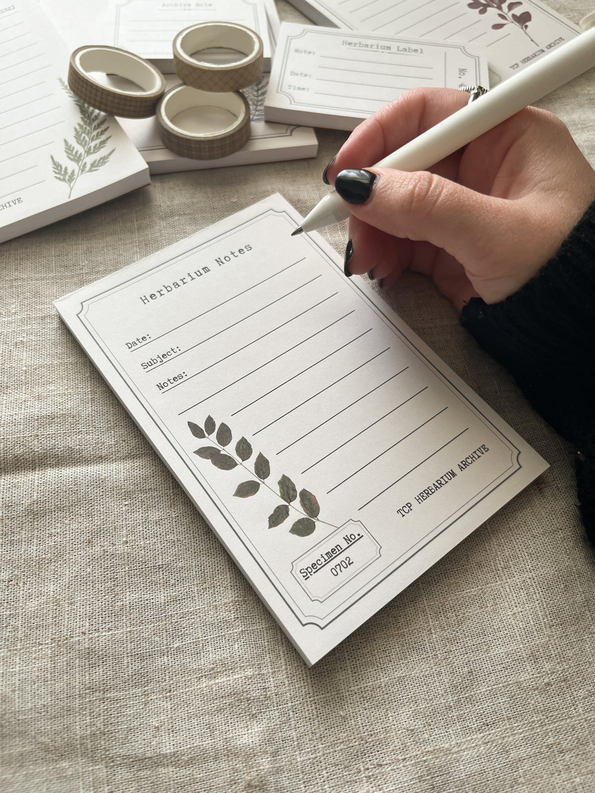 Herbarium Notes - 4x6" Notepad