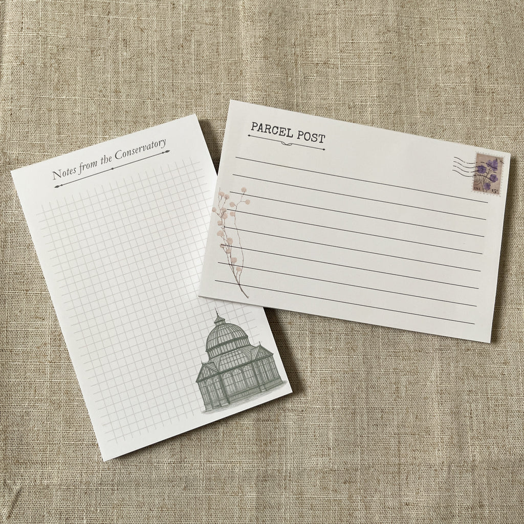Notes From The Conservatory Notepad