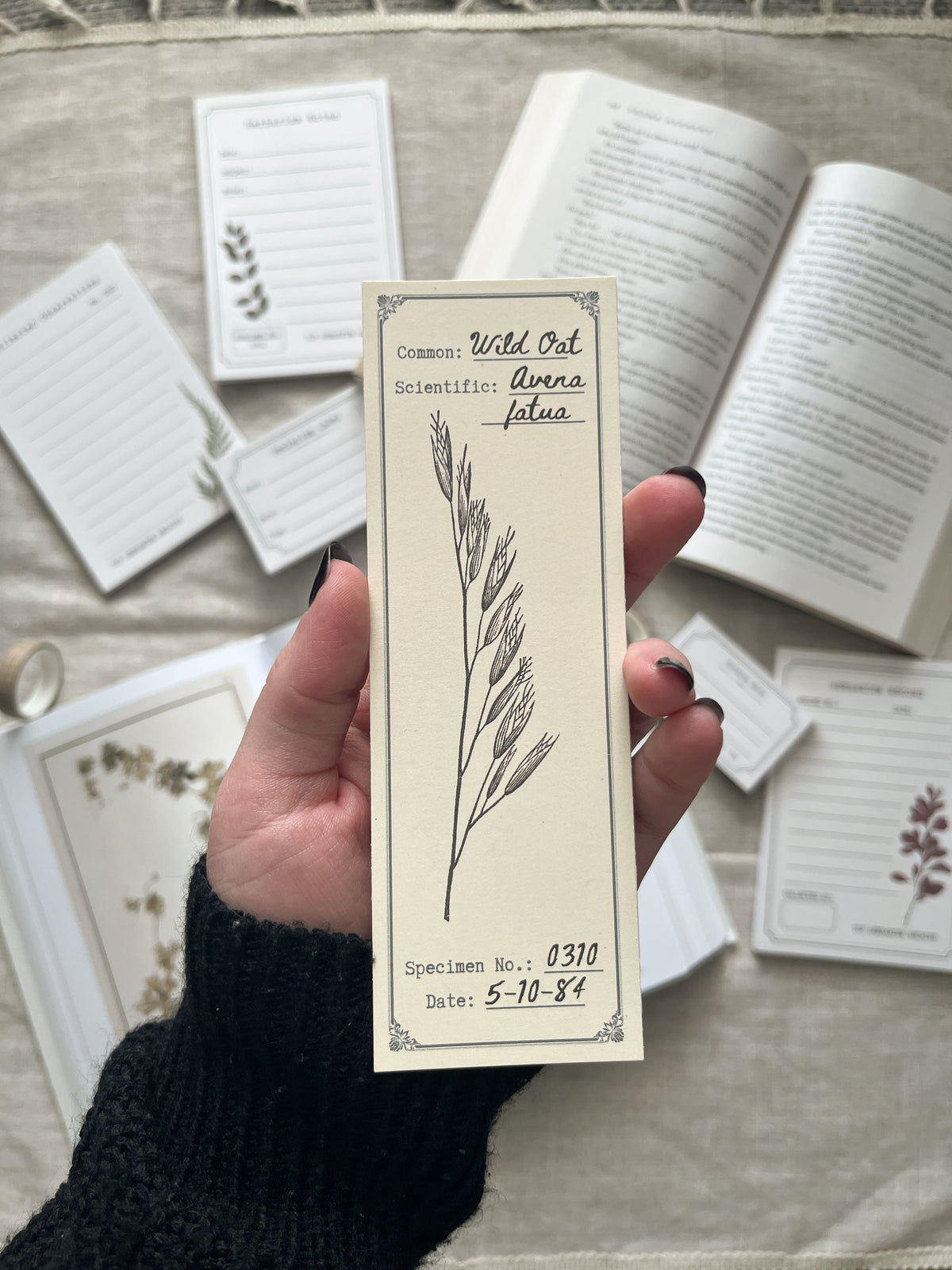 Wild Oat Bookmark
