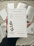 Herbarium Notes - 4x6" Notepad