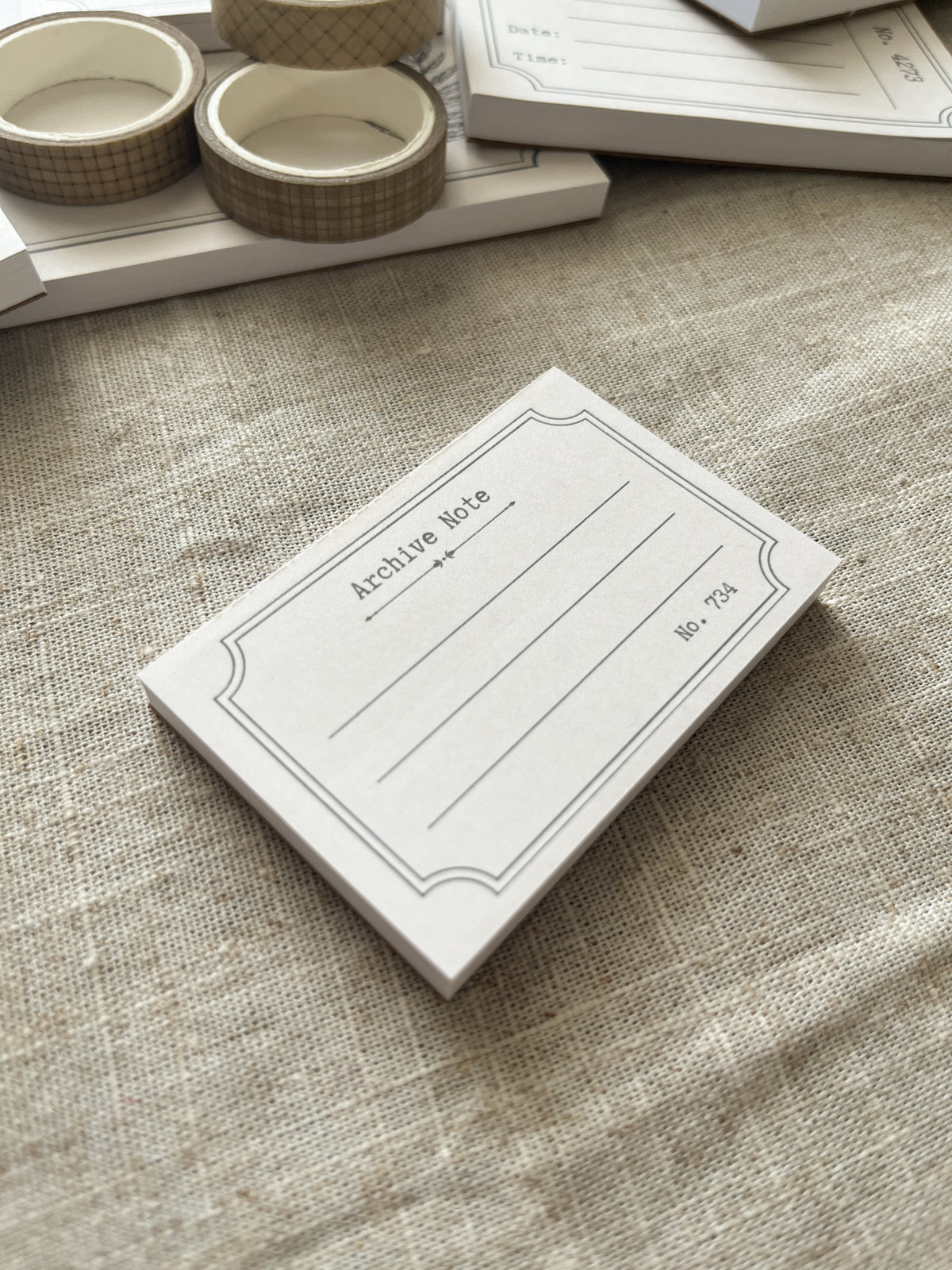 Archive Note - 3x2" Mini Notepad