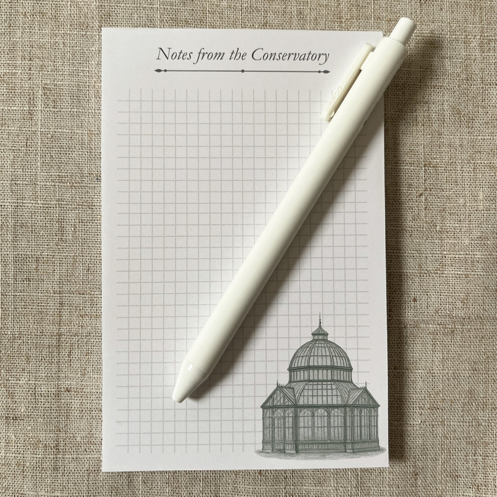 Notes From The Conservatory Notepad