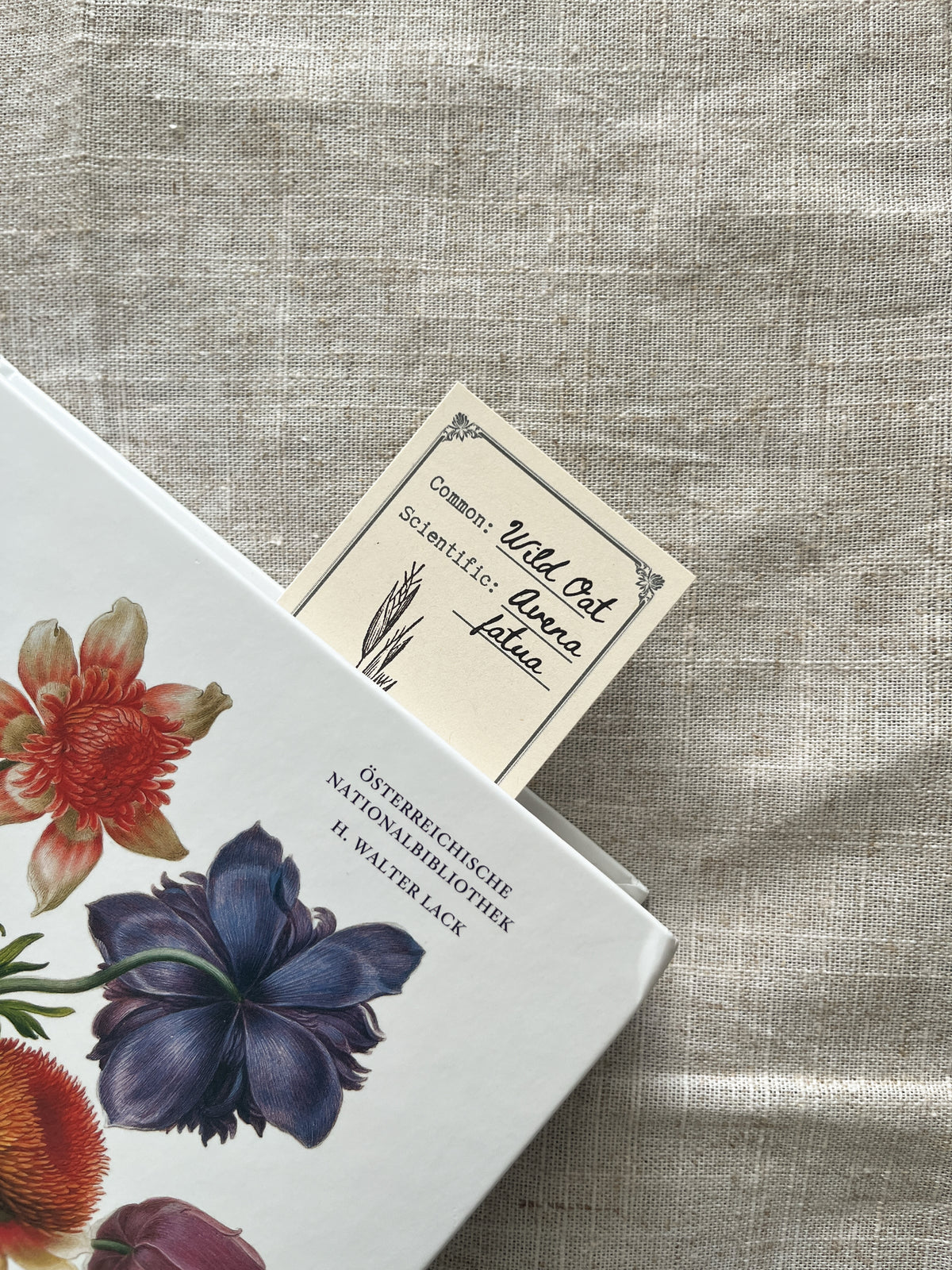 Wild Oat Bookmark