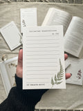 Collected Observations - 4x6" Notepad