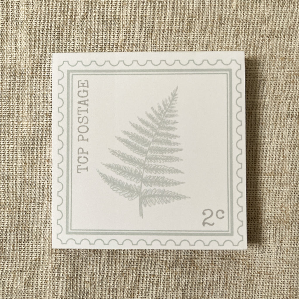 Fern Postage Mini Notepad