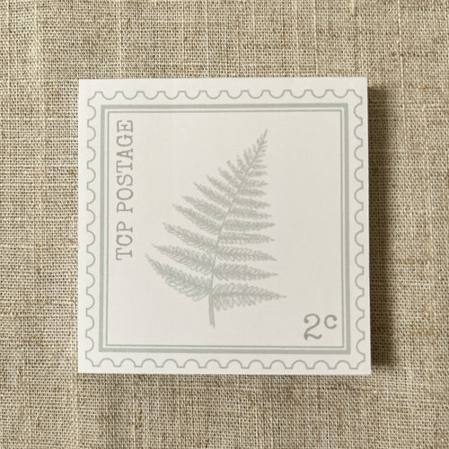 Fern Postage Mini Notepad