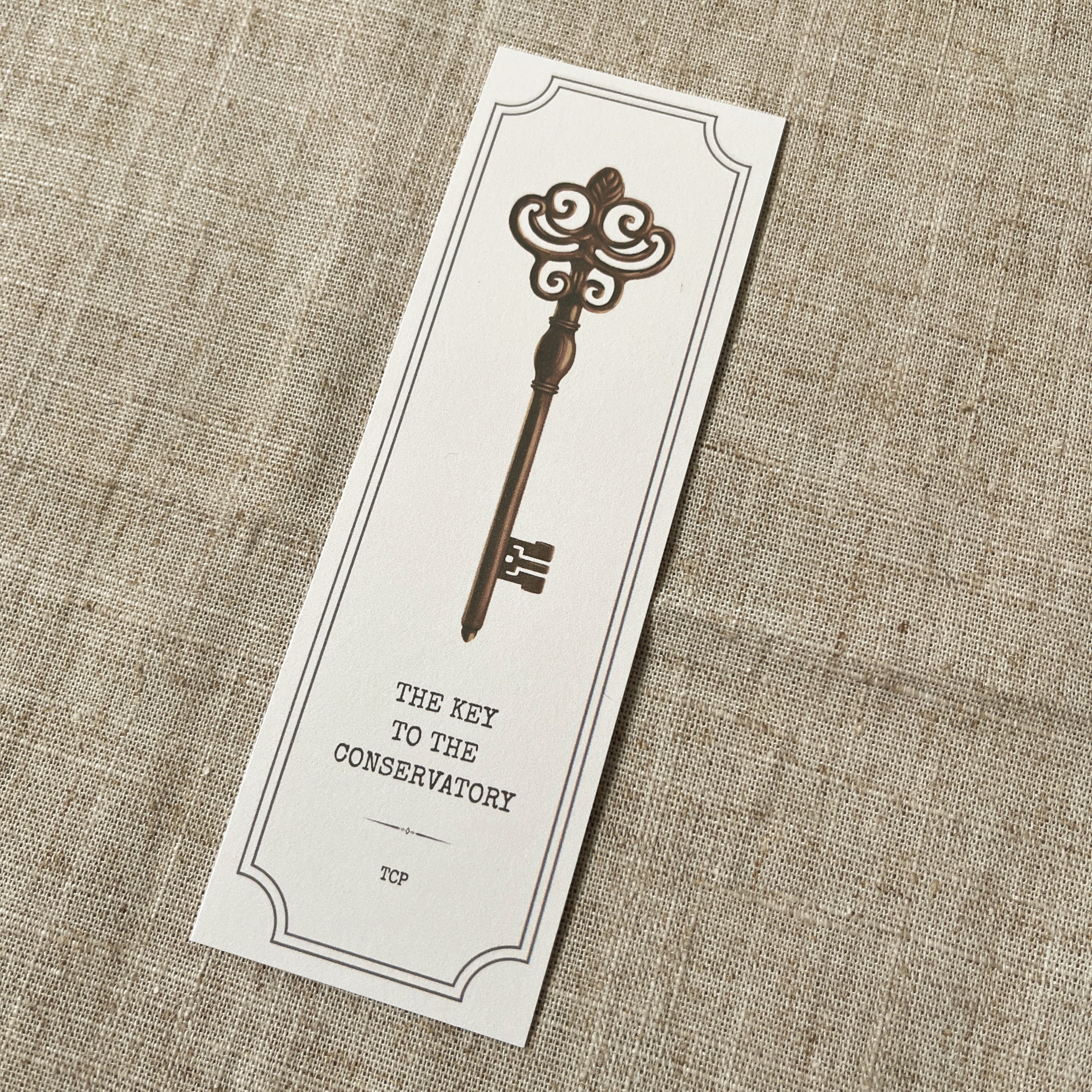 The Key to the Conservatory Bookmark
