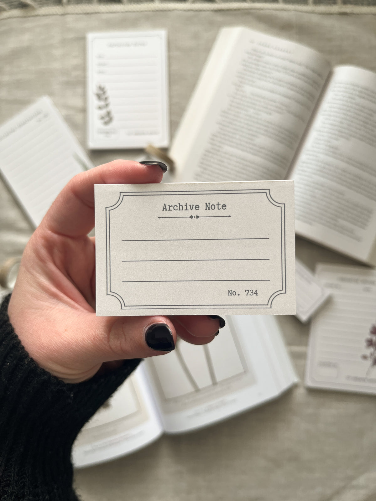 Archive Note - 3x2" Mini Notepad