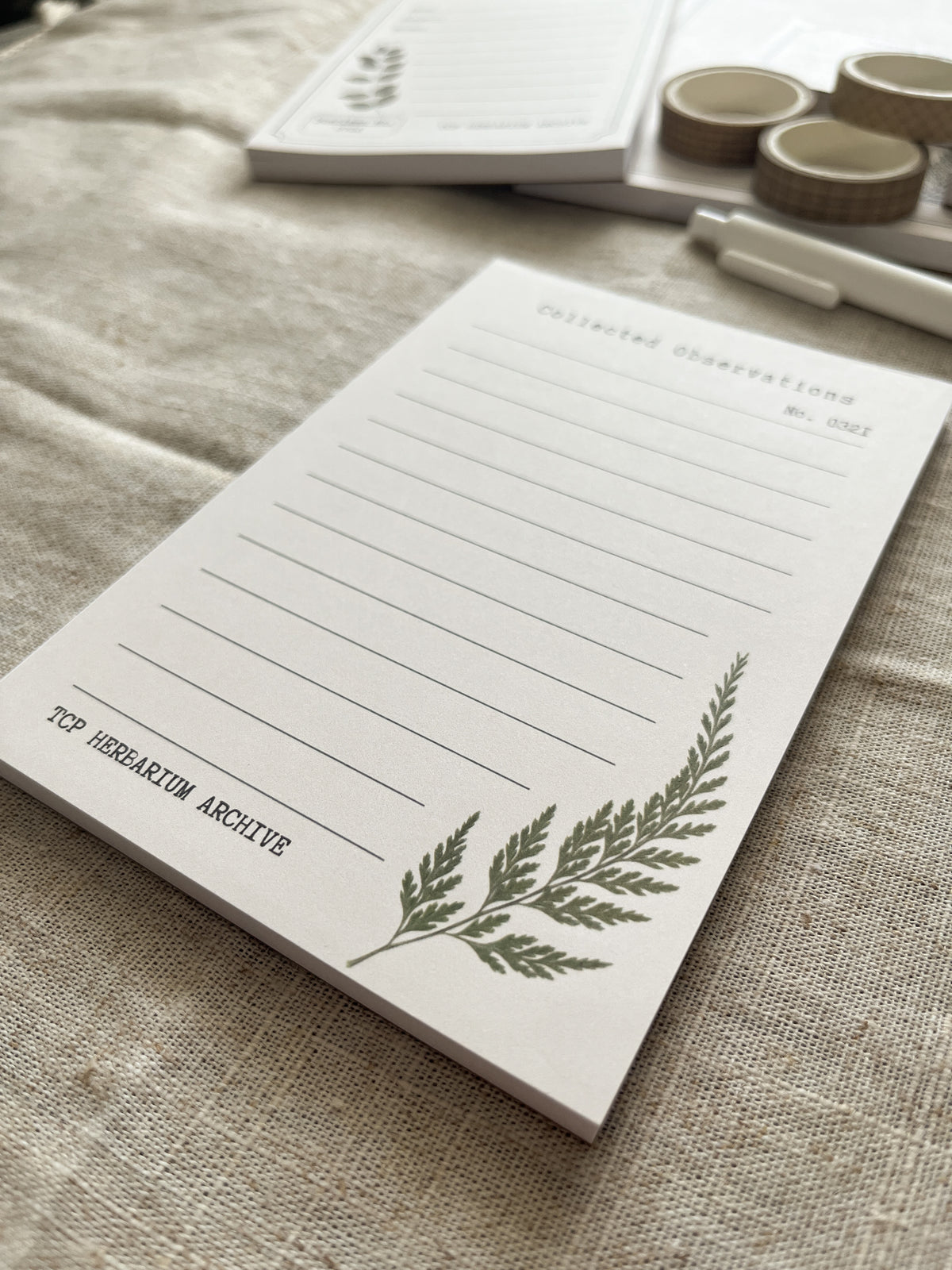 Collected Observations - 4x6" Notepad