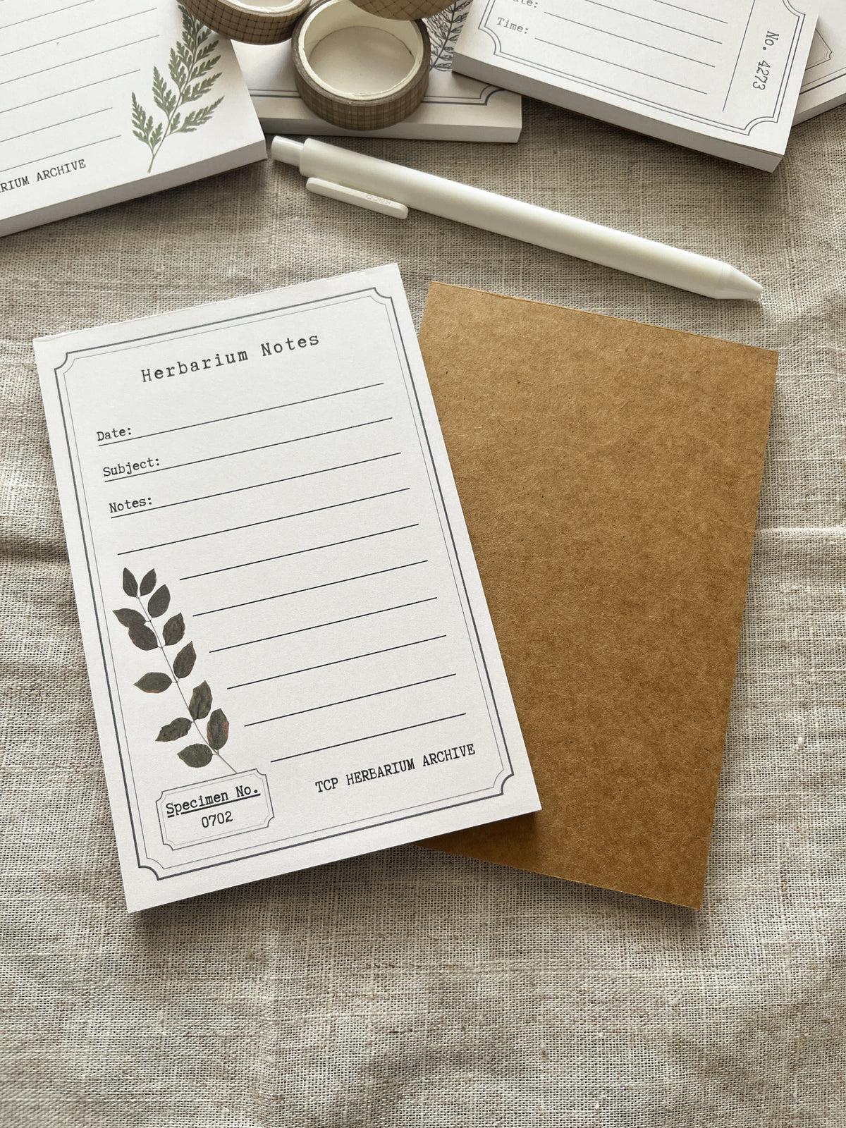 Herbarium Notes - 4x6" Notepad