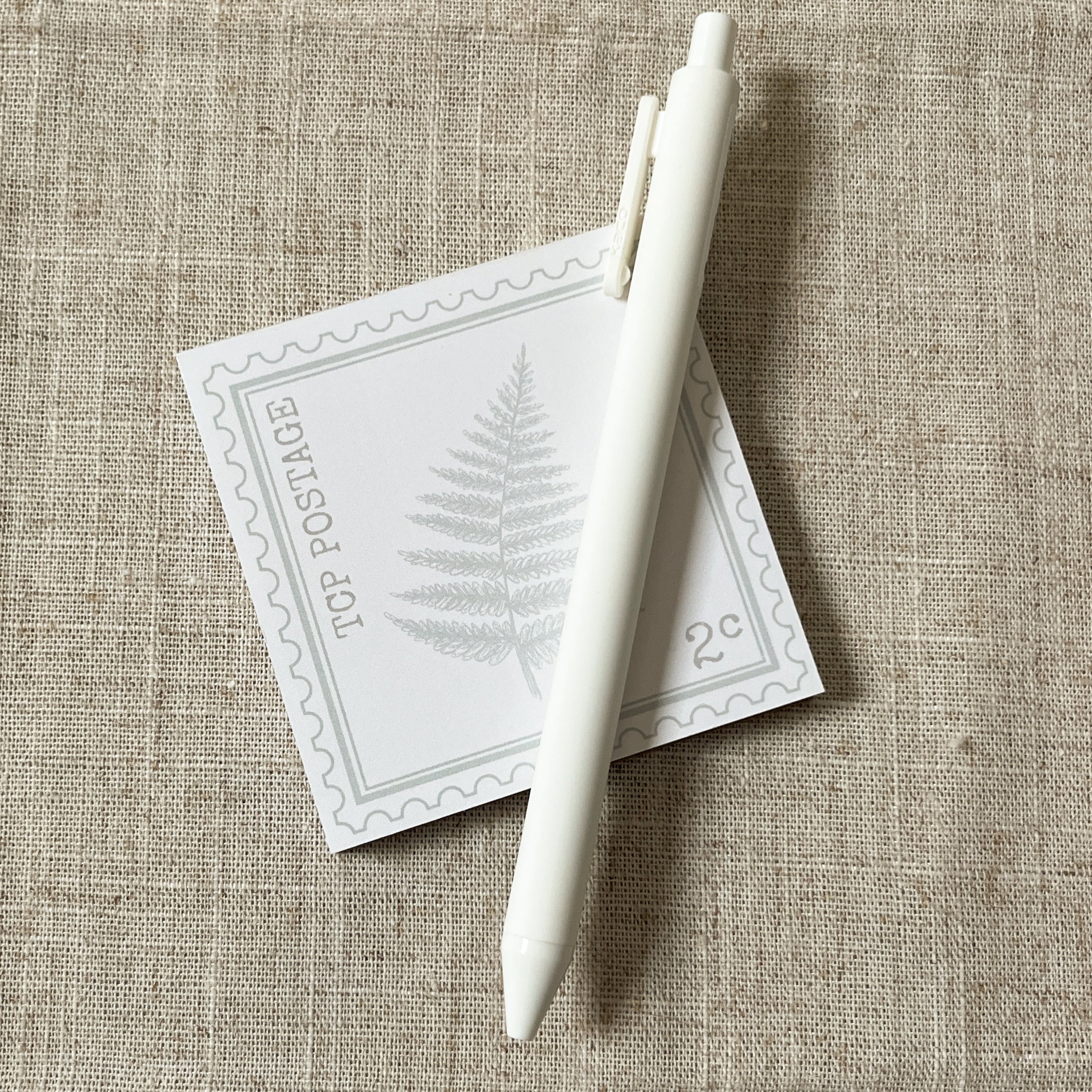 Fern Postage Mini Notepad